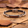 Bracciale SECTOR uomo Wood string beige - 22 cm