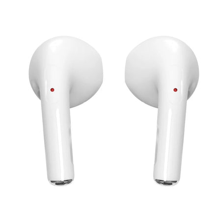 Auricolari Wireless BT v5.1 con Custodia di Ricarica 2 in 1 Bianco