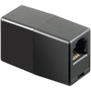 Adattatore Telefonico RJ12 6 poli 6 contatti Pin to Pin F/F Nero