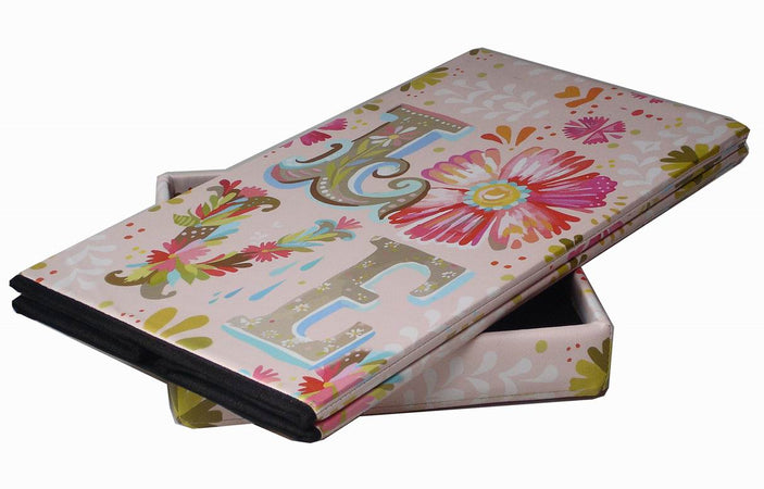 Biscottini Pouf Contenitore Biscottini Praticissimo Richiudibile Ecopelle 32x32x60 Casa