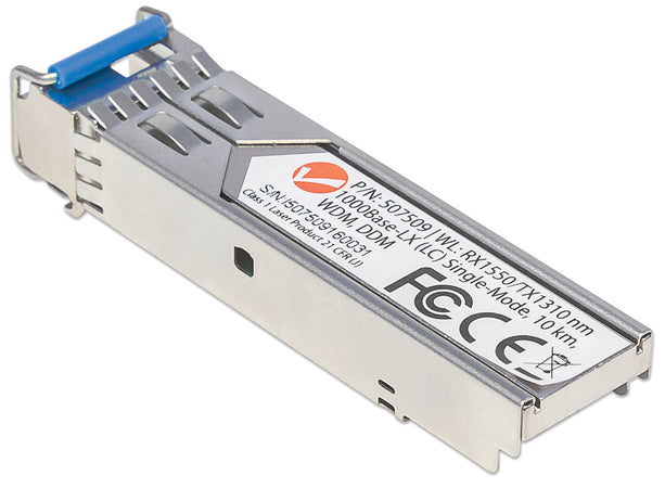 Transceiver Gigabit Fibra Ottica WDM (RX1550/TX1310) Bidirezionale SFP