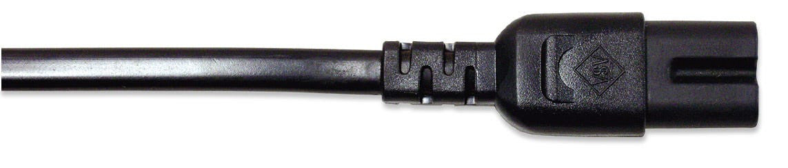 Manhattan 339100 cavo di alimentazione Nero 1,8 m CEE7/16 Accoppiatore C7