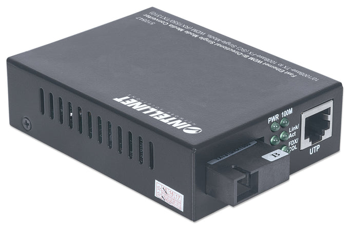 Convertitore per Supporti WDM RX1550/TX1310 Fast Ethernet Fibra