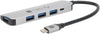 Hub USB-C&trade SuperSpeed 4 Porte USB3.0 con PD, Alluminio