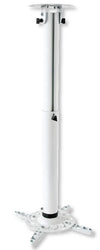 Supporto a Soffitto per Proiettori Estensione 500-770 mm Bianco