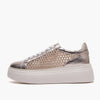 Emanuelle Vee sneakers donna Bice rafia gold 901 18