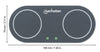Doppia Stazione di Ricarica Wireless 30W