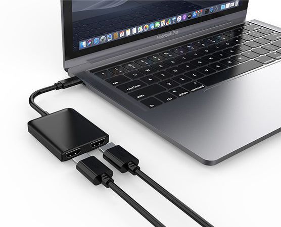 Adattatore Convertitore USB-C&trade a 2x HDMI 4K