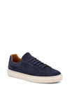 Frau sneakers uomo in camoscio blu 29B1