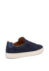 Frau sneakers uomo in camoscio blu 29B1