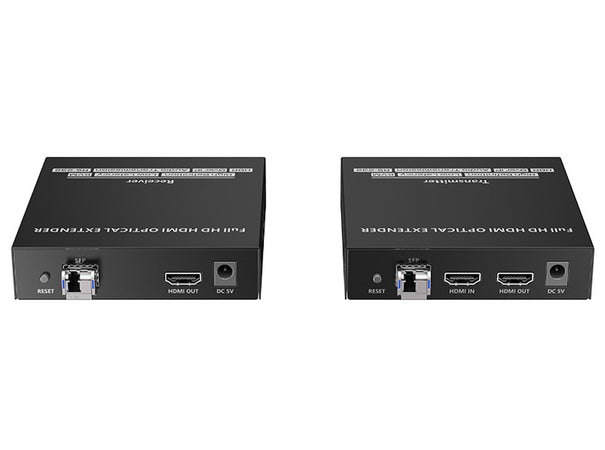 Extender Ottico KVM HDMI Over IP Full HD Non Compresso fino a 40Km