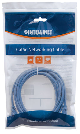 Cavo di rete Patch in Rame Cat. 5e Blu UTP 2 m