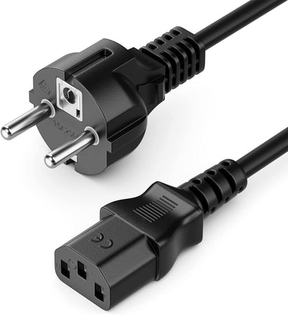 Cavo alimentazione C13 F a Schuko 1,8 mt nero