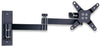 Supporto a muro per TV LED LCD 13-30'' inclinabile 3 snodi nero