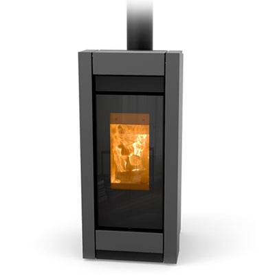 Thermorossi Stufa a Legna Essenza Evo Wood Metalcolor 10,1kW