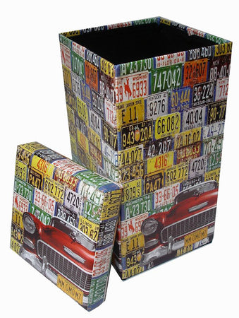 Biscottini Pouf contenitore richiudibile in ecopelle Praticissimo 32x32x60 realizzato