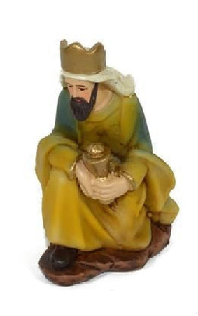 Statuina Gaspare 9 Cm Per Presepe In Resina Decoro Natale Natalizio Nativita' Casa, arredamento e bricolage > Prodotti per Feste > Prodotti Natalizi Trade Shop italia - Napoli, Commerciovirtuoso.it