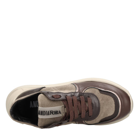 Andia Fora Sneakers Marrone da donna