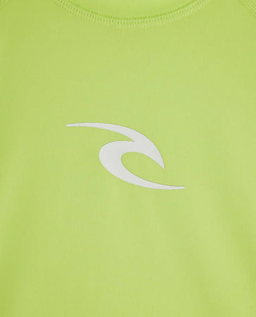 Lycra Rip Curl Ragazzo Anti-UV Waves Maniche Corte