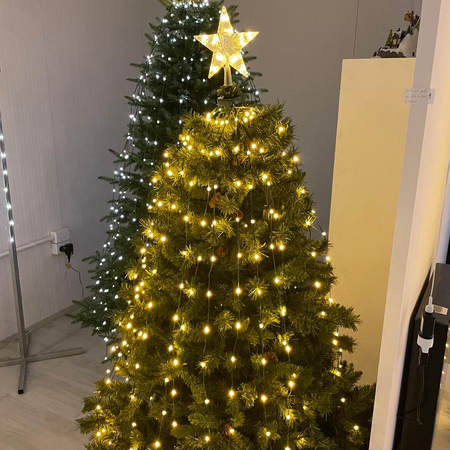 Tenda mantello per albero gocce di luci led per alberi da esterno