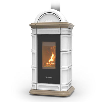 Thermorossi Termostufa a Legna Lienz Evo Wood Maiolica 10,1kW