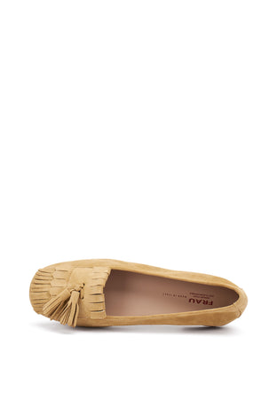 Frau ballerina scamosciata col. frumento 69B7