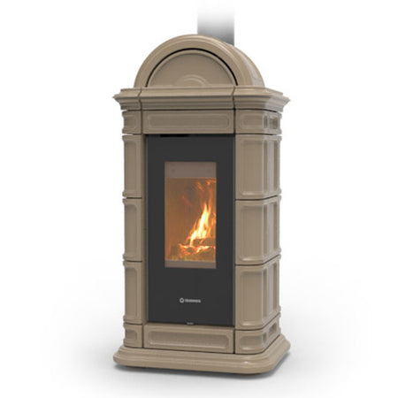 Thermorossi Termostufa a Legna Lienz Evo Wood Maiolica 10,1kW