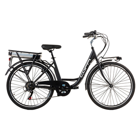 BICICLETTA ELETTRICA 'RIVIERA' COPPI 26 - colore nero