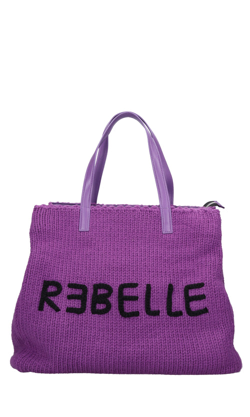 REBELLE Borse... Viola da donna