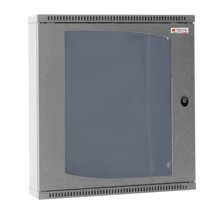 Armadio Rack 19'' Flat a muro p.30cm 6 unit&agrave sezione unica Grigio