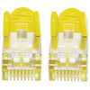 Cavo di rete Patch in rame Cat. 6A Giallo SFTP LSZH 0,5m