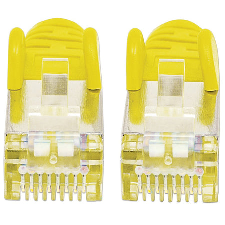 Cavo di rete Patch in rame Cat. 6A Giallo SFTP LSZH 0,5m