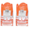 Cavo di rete Patch in rame Cat. 6A Arancione SFTP LSZH 1m