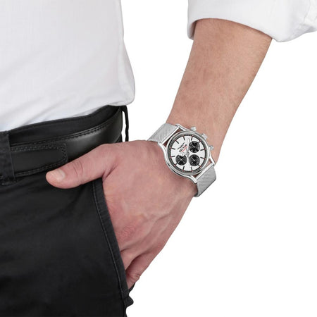 Orologio SECTOR uomo 660 multi funzione acciaio / bianco