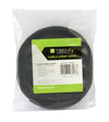 Rotolo di Feltro Adesivo Gestione cavi Lunghezza 10m Larghezza 20mm Nero