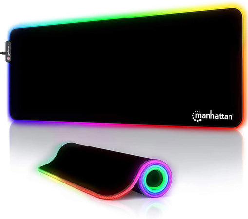 Tappetino Mouse Gaming XXL Illuminazione LED Effetti Luce RGB