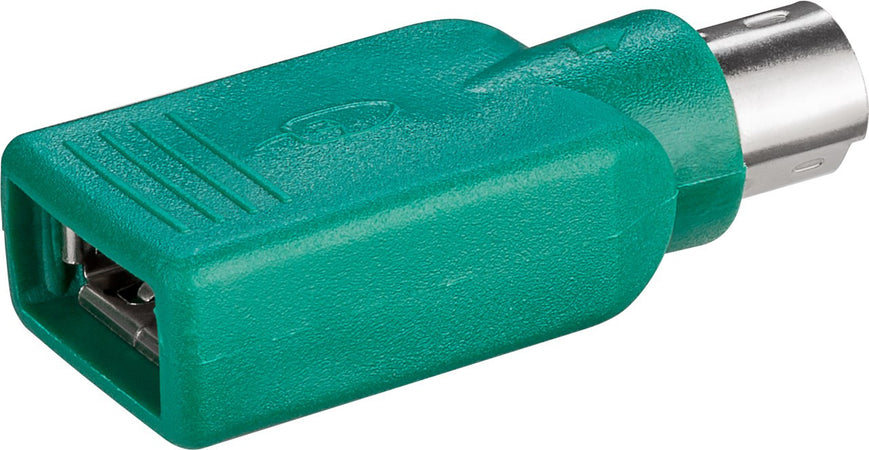 Adattatore Convertitore PS2 Maschio USB A Femmina per Tastiera e Mouse