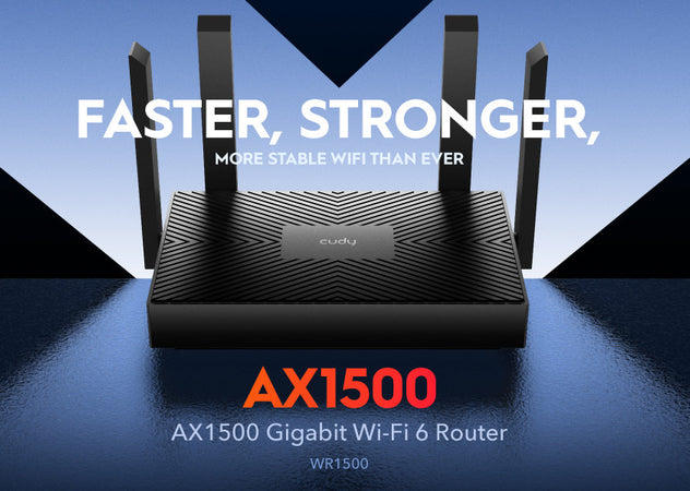 Smart Router WiFi 6 Dual-Band AC1500, WR1500