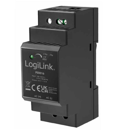 Alimentatore su Guida DIN 24V 1,5A 36W