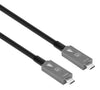 Cavo Ottico Attivo Dati e Video USB 3.2 Gen 2 USB-C&trade M/M Fibra Ottica 4K 7,5 m