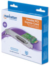 Scheda parallela PCI Express 1 porta