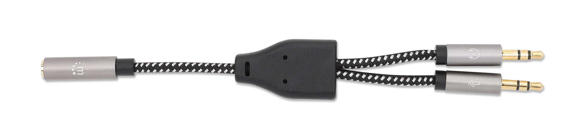 Cavo Adattatore per Cuffie con Splitter Audio Stereo AUX