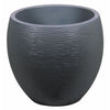 Grey 46L pot 50cm rotonda