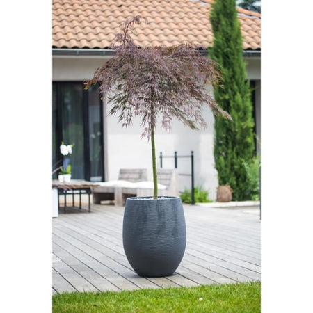 EDA Round Pot Grafit 50cm - Capacità 53L - Grigio antracite