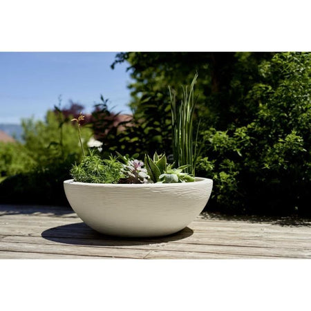 Vaso lavabo EDA Graphit 59cm - Capacità 39L - Limed white