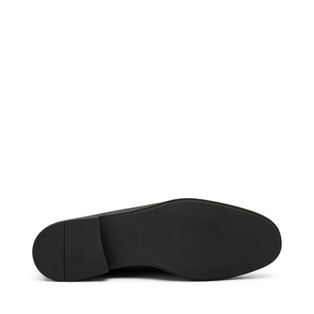 FRAU mocassini uomo in pelle nero 34M5
