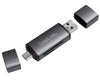 Lettore USB 3.2 Gen 1 di SD e MicroSD con Connessioni USB-C&trade e USB A OTG