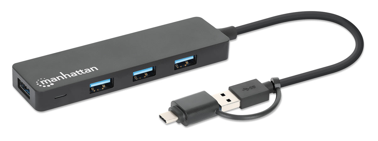 Hub USB 3.2 Gen1 4 Porte Combo USB-A e USB-C&trade