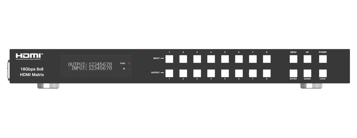 Matrix Swtich HDMI 2.0 8x8 18Gbps 4k@60Hz
