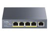 Unmanaged Switch Gigabit POE+ 5 porte, GS1005P